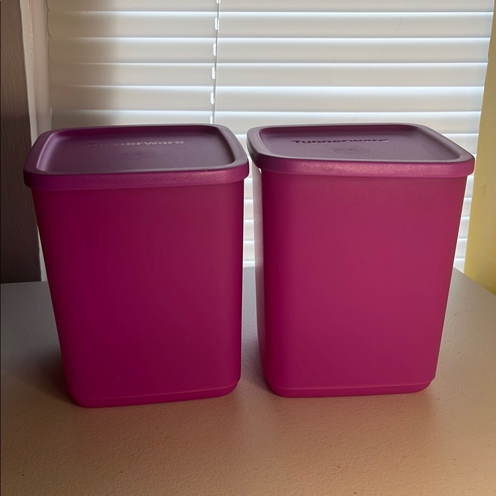 Tupperware Purple Storage Containers - Picture 2 of 3